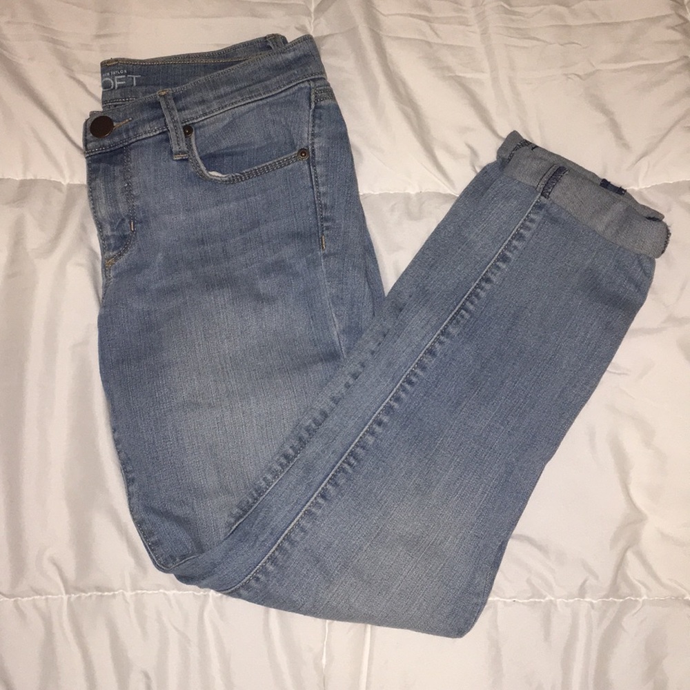 Loft straight leg jeans